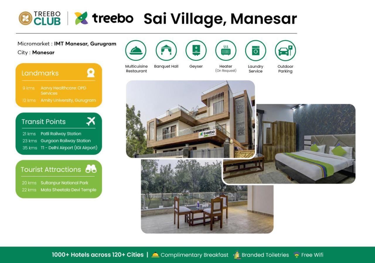 Treebo Sai Village, Manesar Гургаон Экстерьер фото